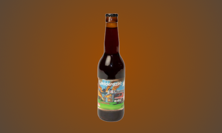 Ladderszat quadrupel bier van Bluswater